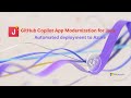 Automating Azure Deployment for Java Apps: GitHub Copilot for Azure & CI/CD Setup