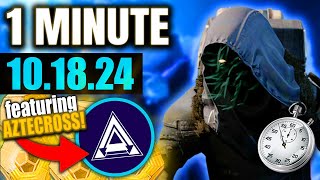 Go get your Xurfboard! (Xur in 1 Minute ft. AZTECROSS)