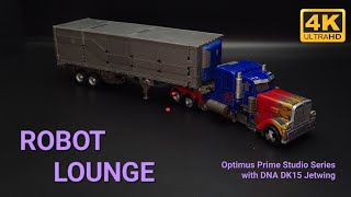 ROBOT LOUNGE - Transformers Studio Series 44 Optimus Prime Buzzworthy with DNA Jetwing UPGRADE kit