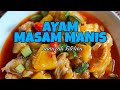 Resepi Ayam Masak Masam Manis Sedap Mudah Dan Simple