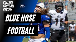 College Football Review |Presbyterian Blue Hose Vs St. Andrews Knights |The Coach That Never Punts