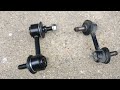 Honda Accord 2003-2008 replacing the sway bar link  or the stabilizer bar link