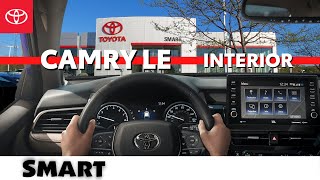 2022 Camry LE Interior Review | Smart Motors Toyota Madison