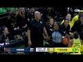 FLOPPING Technical Perplexes Coach | #23 Oregon Ducks vs Auburn | B1G Women's College Basketball