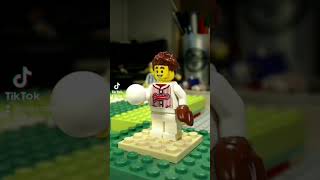 LEGO Ball throws ⚾️⚽️ #animation #brickfilm #lego #stopmotion #afol #baseball #soccer #football