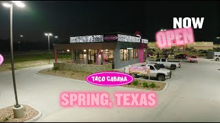 NEW Taco Cabana in Spring, TX