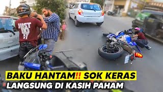 UDAH SALAH NGOTOT‼️ BAWA MOTOR UG4L-UG4LAN Nūbruk Mobil Sampe Ribut Di Jalan