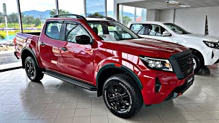 All New Nissan Navara Pro4-X (2023) Burning Red | exterior and interior design