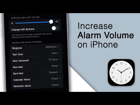 How to Increase the Alarm Volume on your iPhone! [2023]