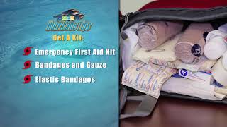 Hurricane Tips: Get A Kit, Make A Plan, Stay Informed.