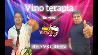 GUERRA DE COLORES - GRUPO GREEN Y GRUPO RED EN VIVO - VINO TERAPIA