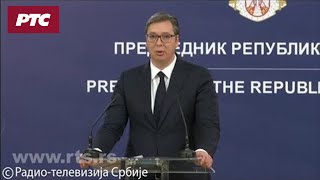 Vučić: Pozivam građane na jedinstvo i molim da se ne okupljaju do kraja maja