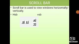 Scroll bar in visual Basic 6