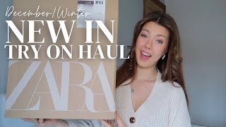 MASSIVE ZARA TRY ON HAUL | NEW IN WINTER 2024