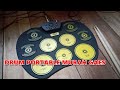 Drum Elektrik Portable Set Roll Up USB Powered with Foot Pedals - TOKOPEDIA SHOPEE