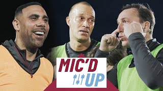 Mic’d Up With Mark Noble, Bobby Zamora & Anton Ferdinand | Exclusive U14s Traini