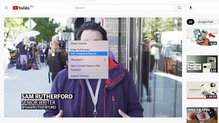 How to use Picture in Picture for #YouTube on #Safari (Mac)