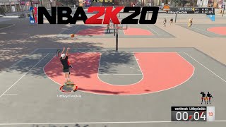 MY 80 OVERALL 3 LEVEL SCORER EXPOSED A 97 OVERALL ALL STAR 2 AND BEAT HIM WITH BASIC DRIBBLE MOVES!!