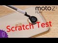 Moto Z2 Play Durability Test | Camera Lens Scratch | Fingerprint Sensor Scratch