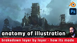 Anatomy of Illustration - brakedown of process