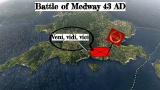 Battle of Medway 43 AD Roman conquest of Britain documentary.