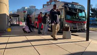 WMATA Metrobus 2015 New Flyer Xcelsior Articulated bus XDE60 5460 on Route Q4 Silver Spring