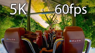 Toutatis back seat on-ride 5K POV @60FPS Parc Asterix