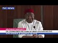 gov uzodinma briefs pres buhari on current situation in imo state