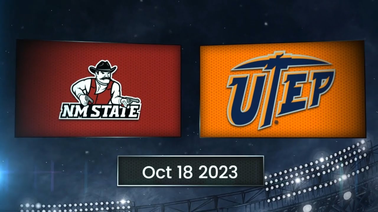 New Mexico State Aggies Vs UTEP Miners Highlights | October, 18th 2023 ...