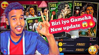 Deg Deg😱🔥New Update Biri Maxaa La Keenaya Gamek😱🔥free cions+ free players waa jiraan#efootball2025