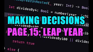 Making Decisions: Page 15 Leap Year (2021)