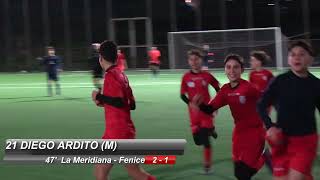 UNDER 14 SICILIA/F GIORNATA 8 STAG.24-25, LA MERIDIANA-FENICE BELPASSESE 3-3 highlights (22/12/24)