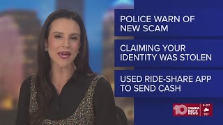 Sarasota police warn about new scam involving text messages, phone calls and ride-share apps