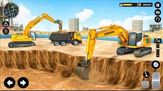 🚨 JCB City Road Construction Simulator 3D Game. 🚧 - Android Gameplay