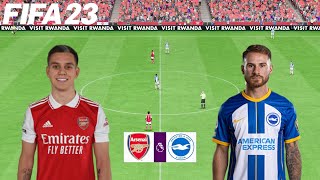 FIFA 23 | Arsenal vs Brighton - Premier League 22/23 - PS5 Gameplay