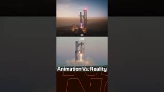 Animation vs Reality - Starship Super Heavy