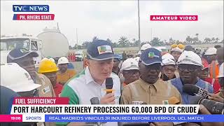 Port Harcourt Refinery Begins Crude Oil Processing