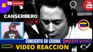 |PANAMEÑO REACCIONA| CANSERBERO - Concierto En Cabina (En Vivo) #RapVenezolano