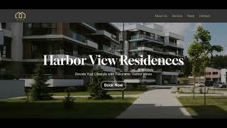 NEW Carrd Template — Real Estate #realestate #landing #website #carrd