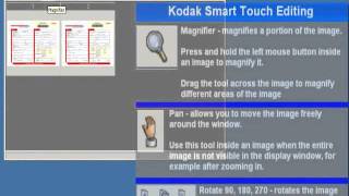 Kodak Smart Touch: Image Editing