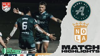 HIGHLIGHTS | ATL turn on the class | Rugby ATL vs NOLA Gold | Major League Rugby