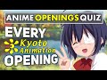 ANIME OPENINGS QUIZ: Every KYOTO ANIMATION Opening! (1991–2023)