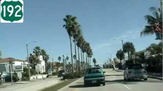 US Highway 192 Eastbound Part 9 - Melbourne to Indialantic Beach, FL  (silent)