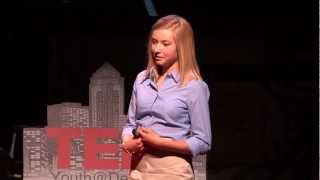 TEDxYouth@DesMoines- Clare Barcus- "Quit Trying and Triumph"