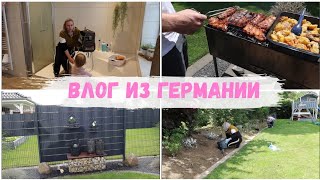 VLOG🇩🇪: 🌸Приводим в порядок участок/пересадила цветы🌸