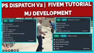 NEW PS DISPATCH V2 🤯 *FREE* | FiveM Roleplay Scripts | FiveM Tutorial 2023 | MJ DEVELOPMENT