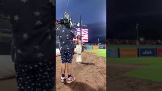 God Bless America - Evelynroze (Worcester Woosox Game 7/4/21)