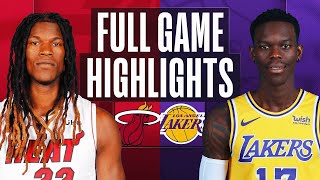 HEAT at LAKERS | FULL GAME HIGHLIGHTS | January 4, 2023