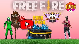 RANK PUSH || FREE FIRE MAX || CHALLENGE || IMPOSSIBLE 🍷🗿 || FREE FIRE RARE MOMENTS #live #freefire