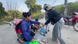 The Journey 19-year-old Single MOTHER: Unexpectedly Catching Many Big Fish - Going to the Market